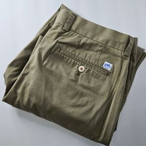 Men's Southern Tide Channel Marker II Flat Front Chinos - Dark Tan - 36x30